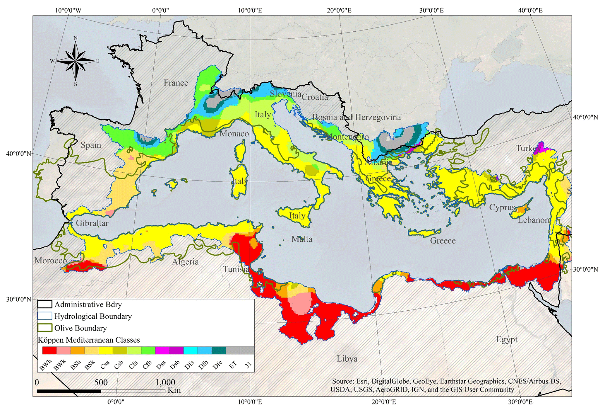 Hess Specific Climate Classification For Mediterranean Hydrology And Future Evolution Under